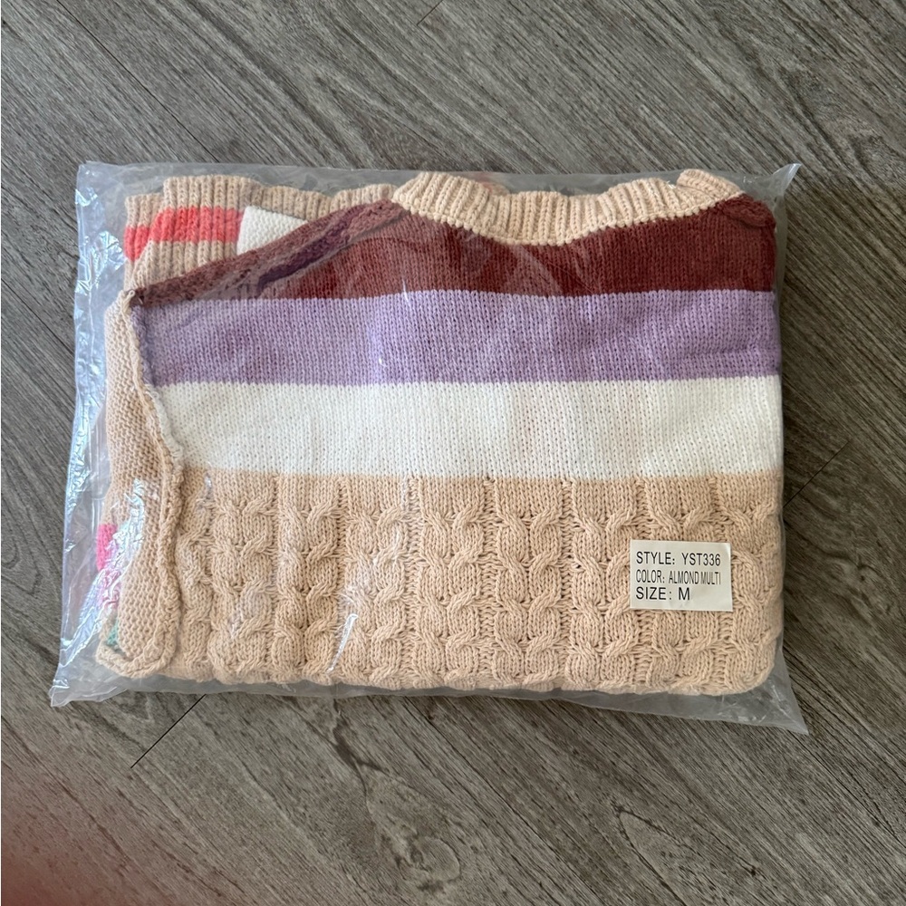 POL Multicolor Patchwork Cardigan NWT - image 8